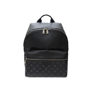 Louis Vuitton Discovery Backpack Monogram Eclipse Black Taiga bag